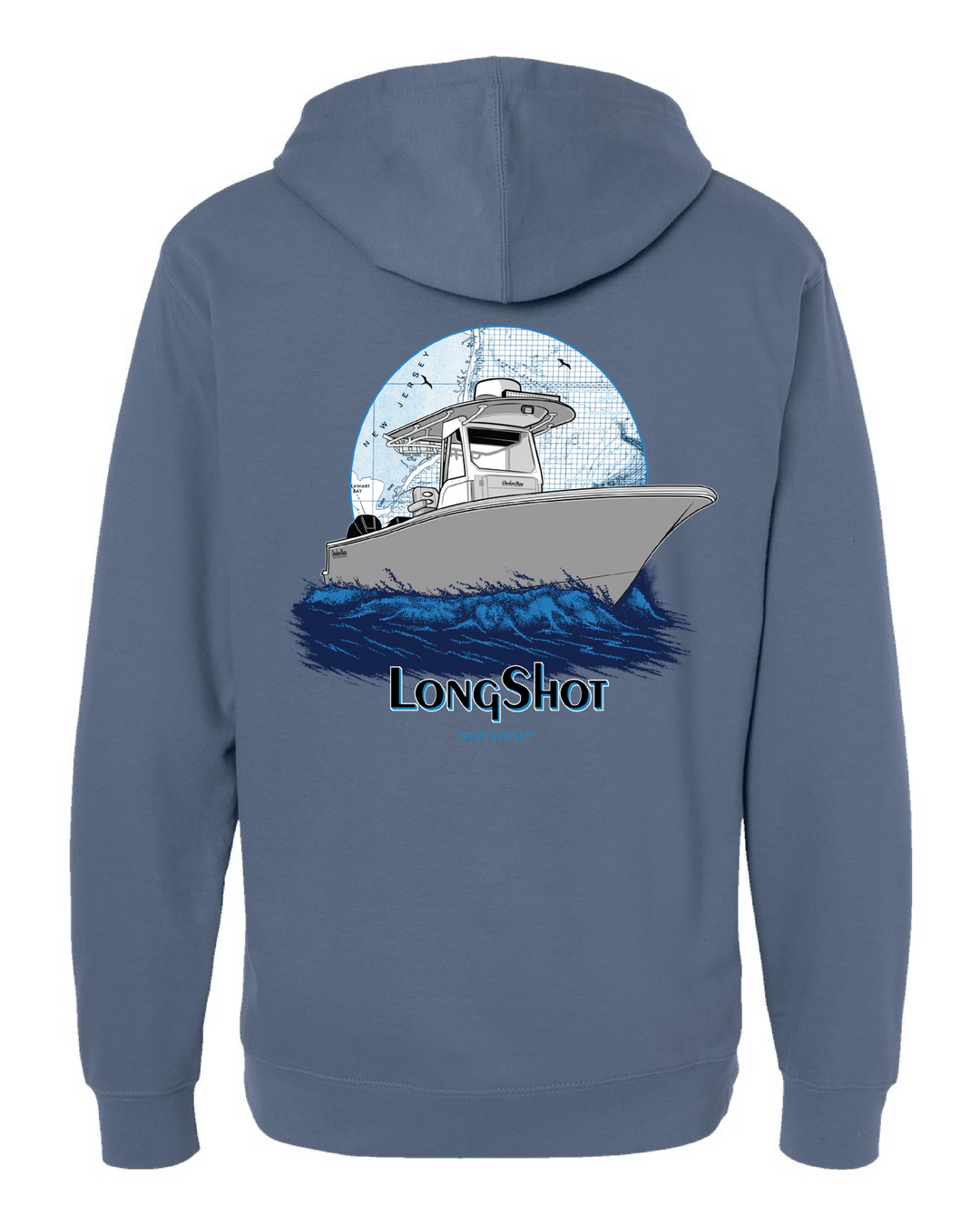 Nautical NJ LongShot Hoodie