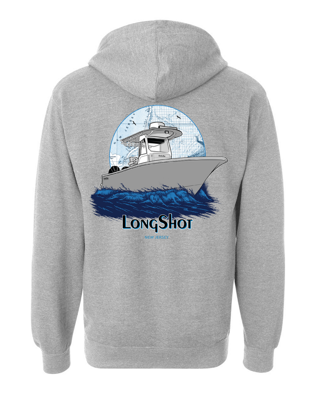 Nautical NJ LongShot Hoodie