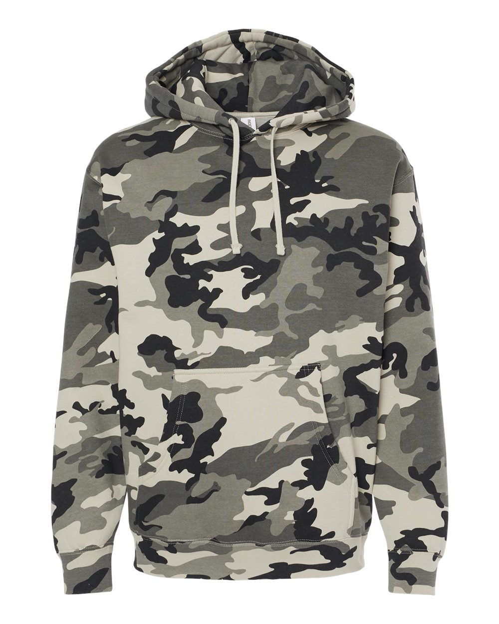 Heavyweight Hooded Pullover Sweatshirt - Camo Colors