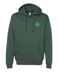 Youth Heavyweight Hooded Sweatshirt - Alpine Green