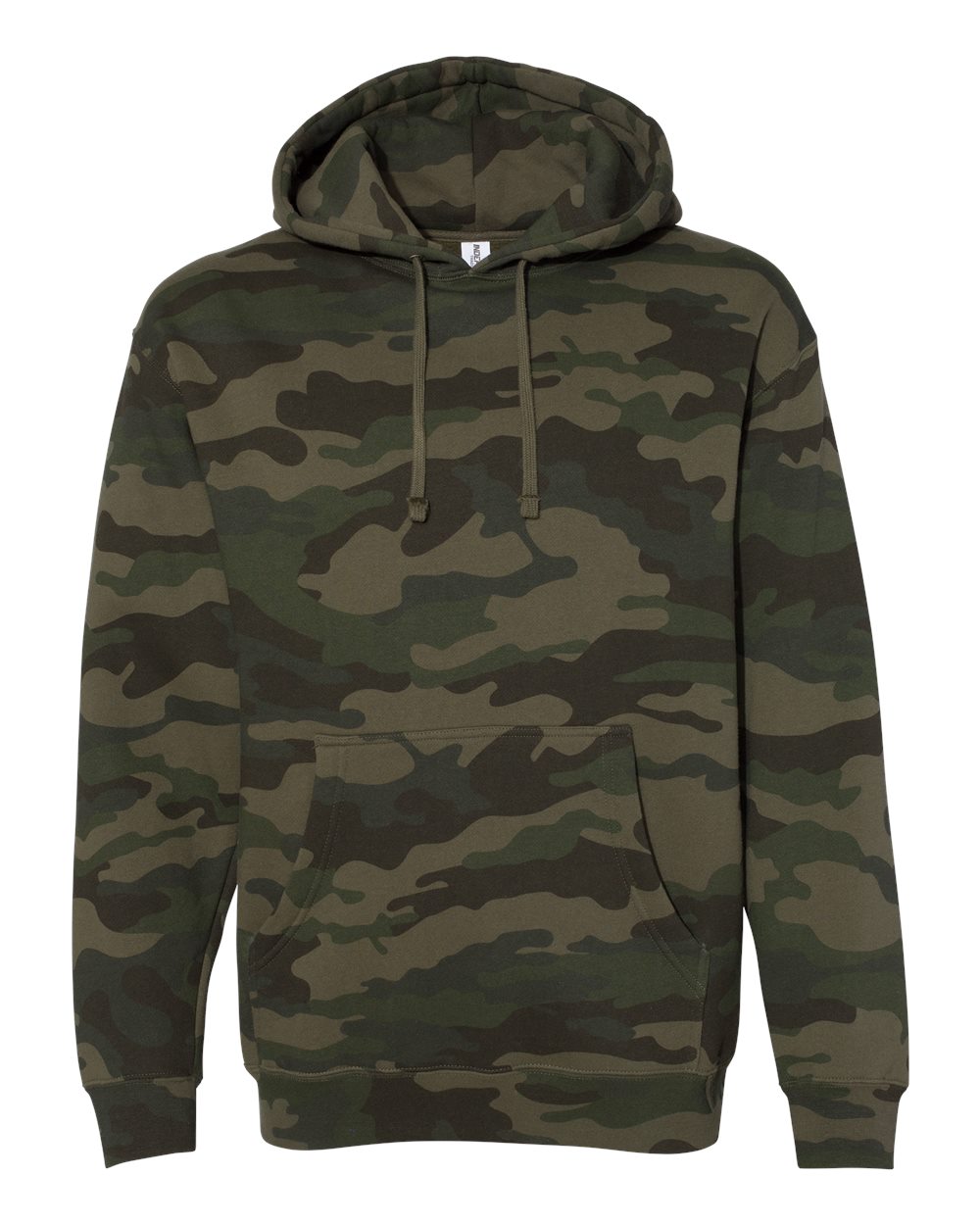 Heavyweight Hooded Pullover Sweatshirt - Camo Colors