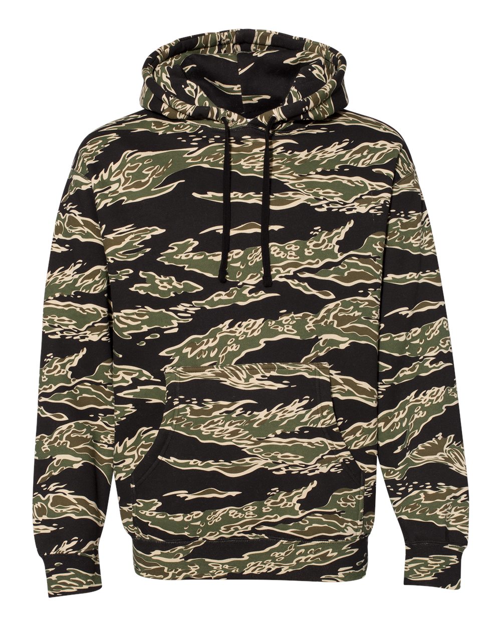 Heavyweight Hooded Pullover Sweatshirt - Camo Colors