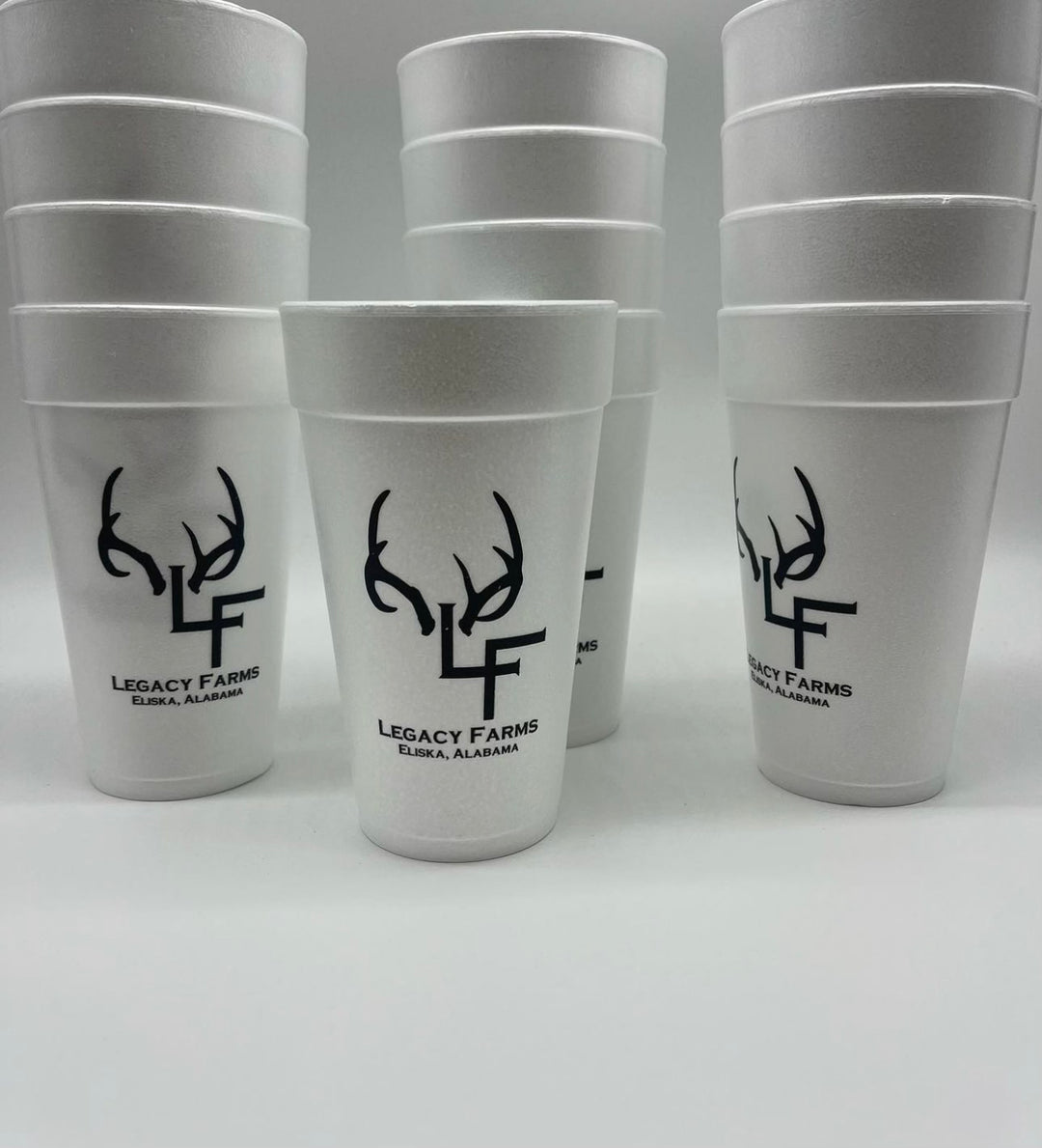 20 oz Custom Styrofoam Cups
