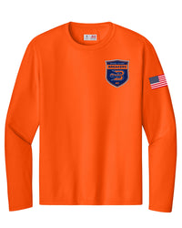RI Breakers AC Performance Long Sleeve – Orange