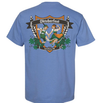 Oktoberfest Fall 2025 - Unisex Garment-Dyed Heavyweight T-Shirt - Washed Denim