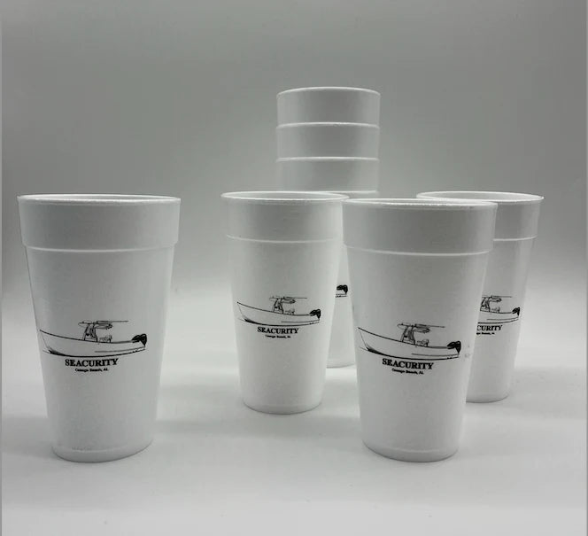 20 oz Custom Styrofoam Cups
