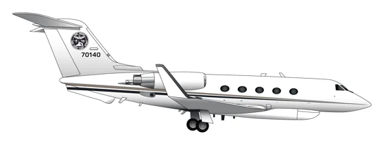 Jet Illustration original aircraft artwork
