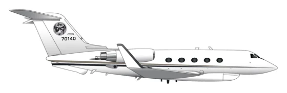 Jet Illustration, Landing Gear Up