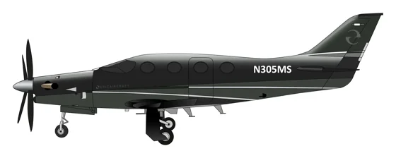 EPIC Aircraft original aircraft artwork