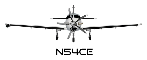 N54CE, Front View