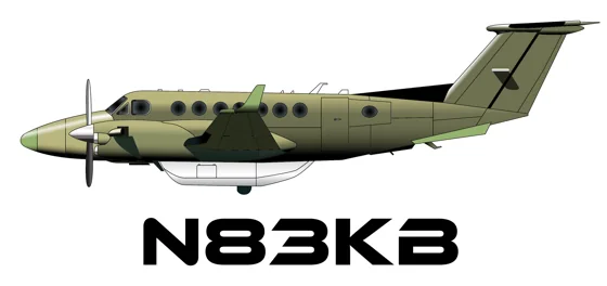 N83KB original aircraft artwork