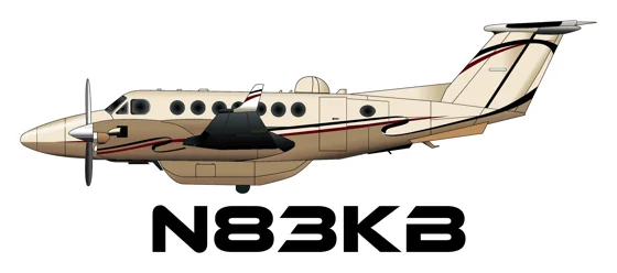 N83KB, Cream Livery