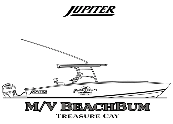 BeachBum original boat artwork