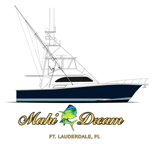 Sportfishing with Palm Lettering, Artwork