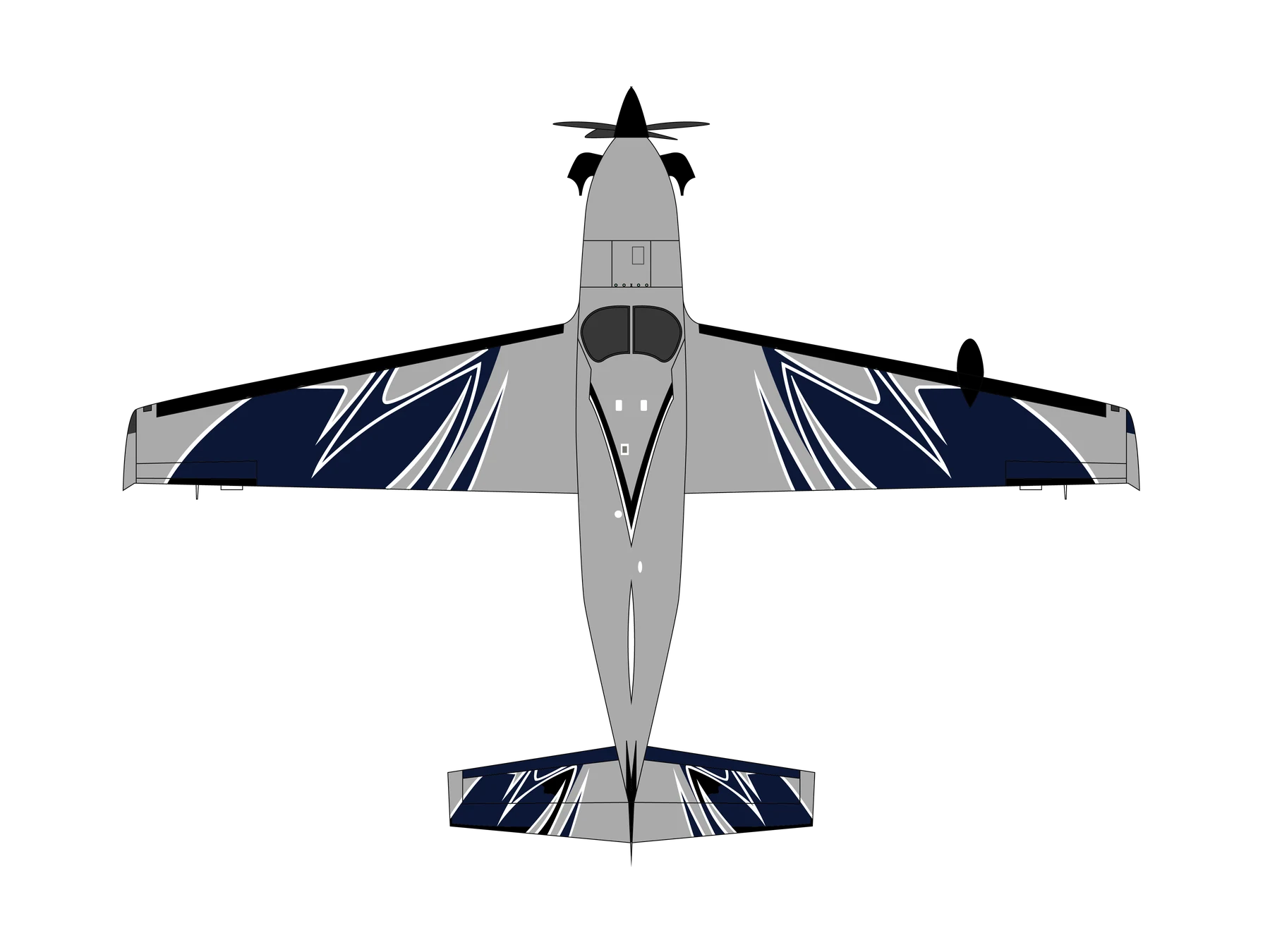 Piper Fury M700 additional supplied artwork view 2