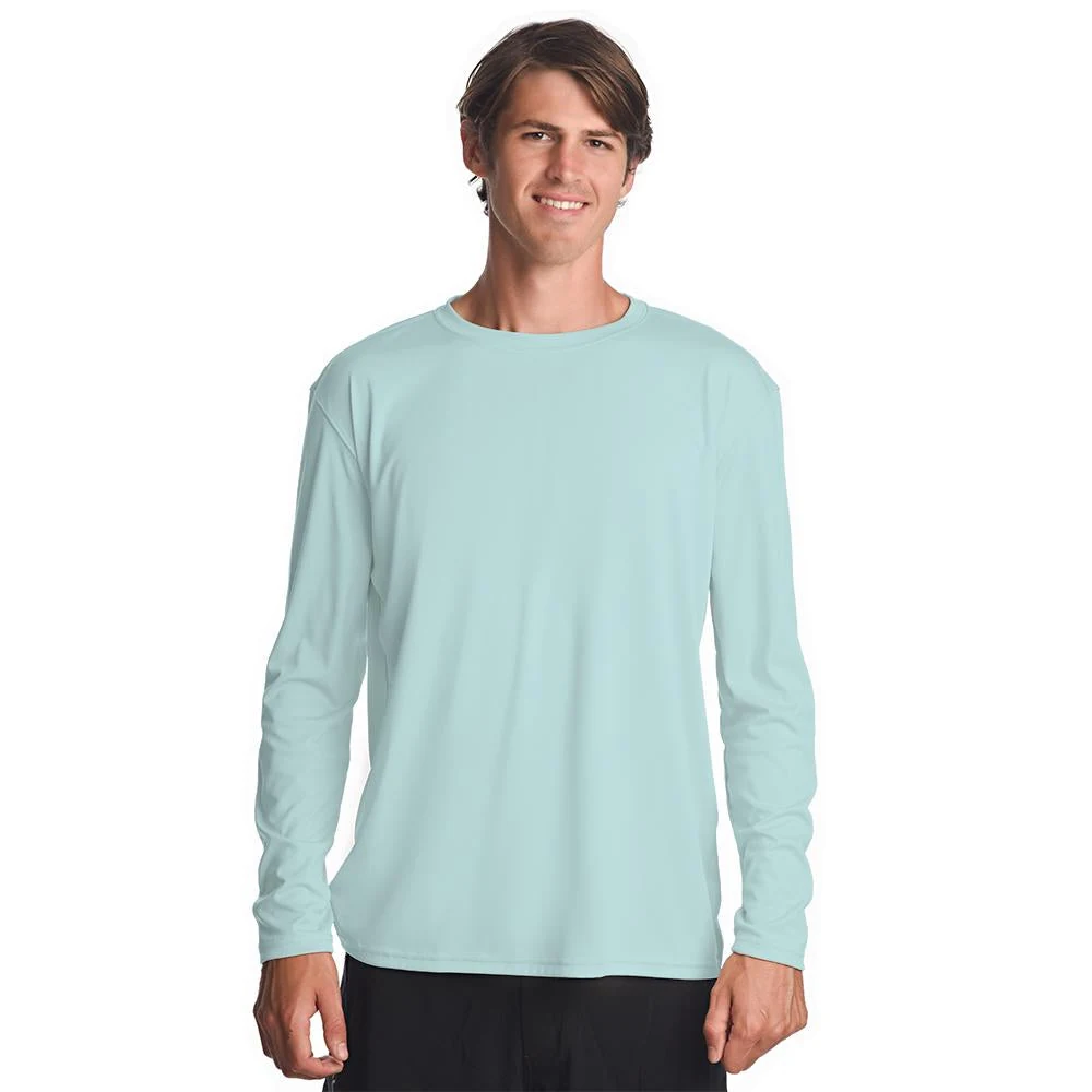 Denali 42327 Men's Teaser Long Sleeve Sun Protective Shirt · Seafrost · front · Garment reference