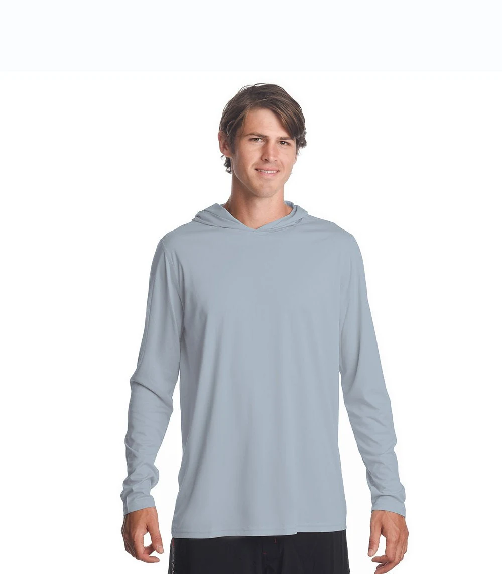 Denali 42927 Men's Teaser Long Sleeve Hoodie in Bliss Blue
