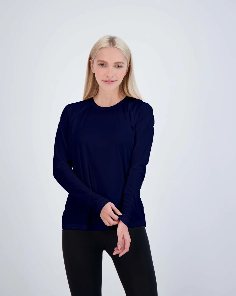 Denali 52327 Women's chillBRO Long Sleeve Sun Protective Shirt supplier garment image · front