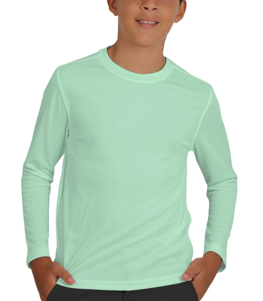 Denali 623187 Youth chillBRO Long Sleeve Sun Protective Shirt supplier garment image · front