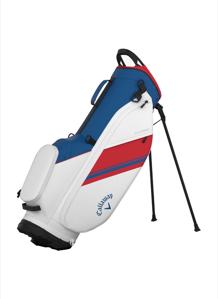 Callaway A00028 Chase Stand Bag 25 · Blue / White / Red · Supplier photo