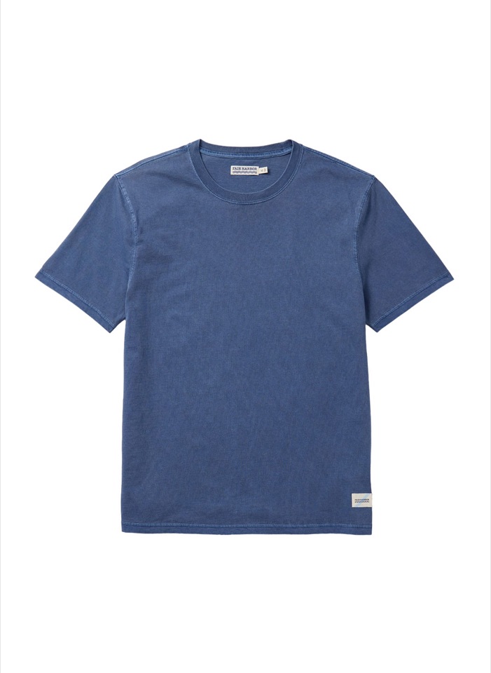 Fair Harbor SLT2 Men's Saltaire Tee · Navy supplier garment photo