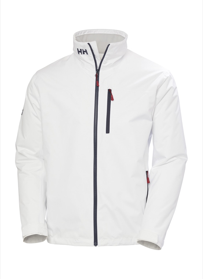 Helly Hansen 34444 Men's Crew Midlayer Jacket 2.0 in White; supplier garment reference
