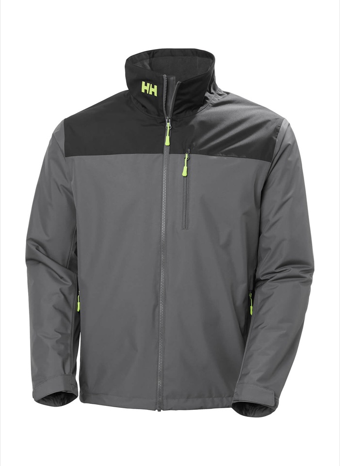 Helly Hansen 34444 Men's Crew Midlayer Jacket 2.0 · Thunder Grey · Supplier photo