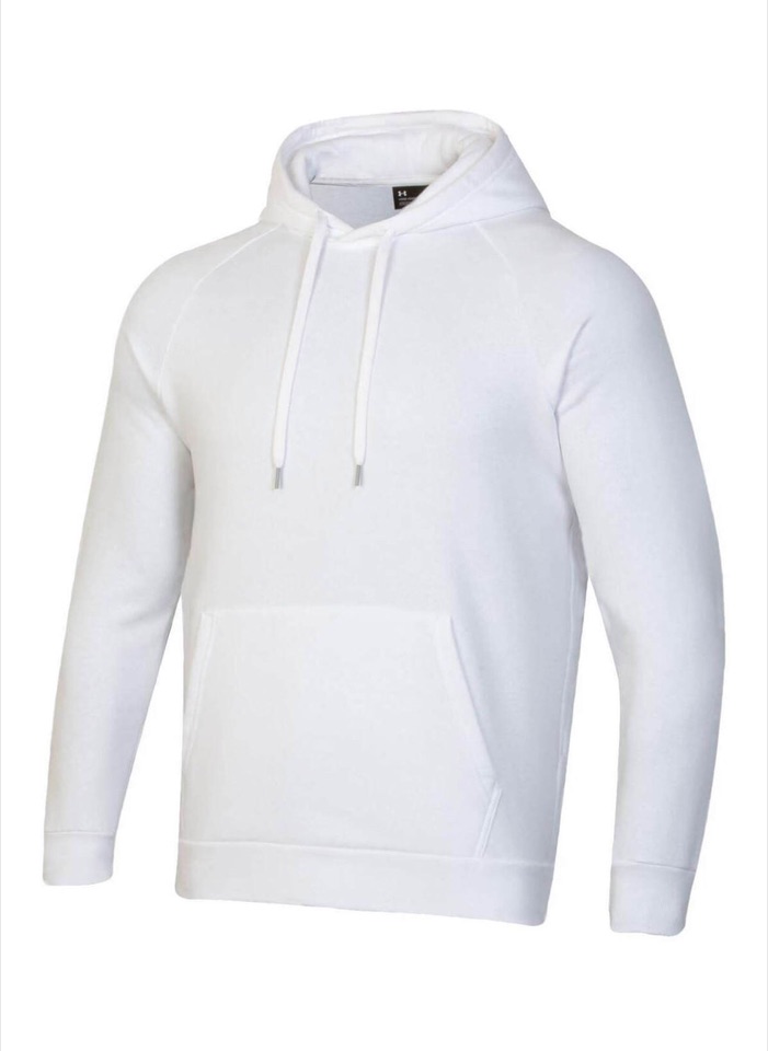 Under Armour UM0709 Men's All Day Hoodie · White · Supplier photo