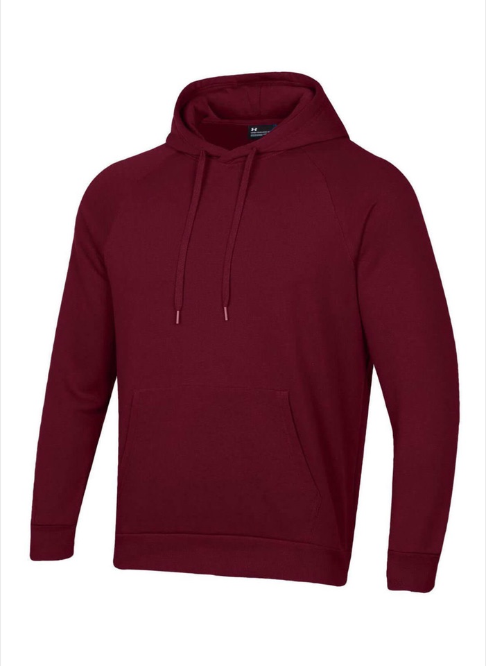 Under Armour UM0709 Men's All Day Hoodie · Maroon · Supplier photo