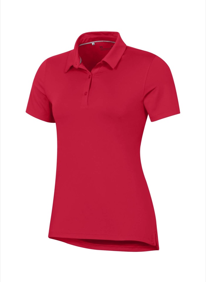 Under Armour UW0550 Women's T2 Green Polo · Red · Supplier photo