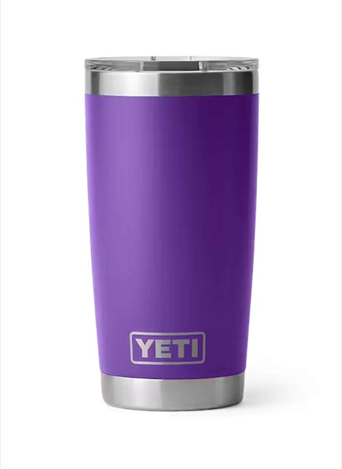 YETI YRAM20 Rambler 20 oz Tumbler · Pace Purple · Supplier photo