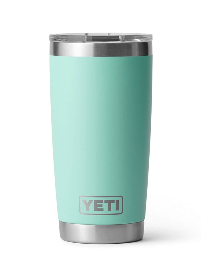 YETI YRAM20 Rambler 20 oz Tumbler in Seafoam