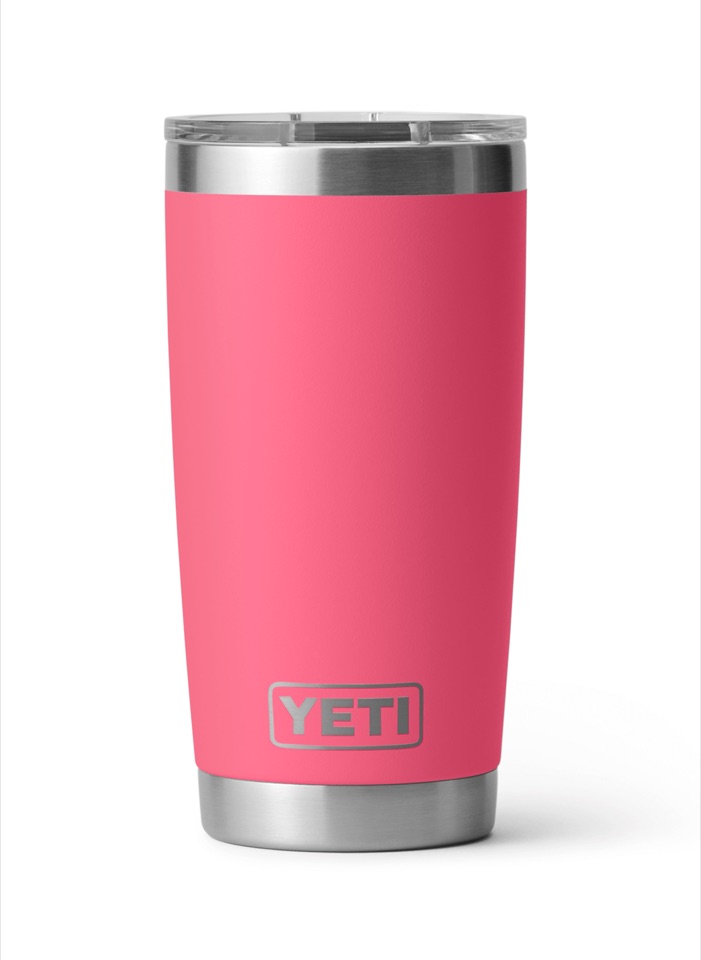 YETI YRAM20 Rambler 20 oz Tumbler · Tropical Pink · Supplier photo