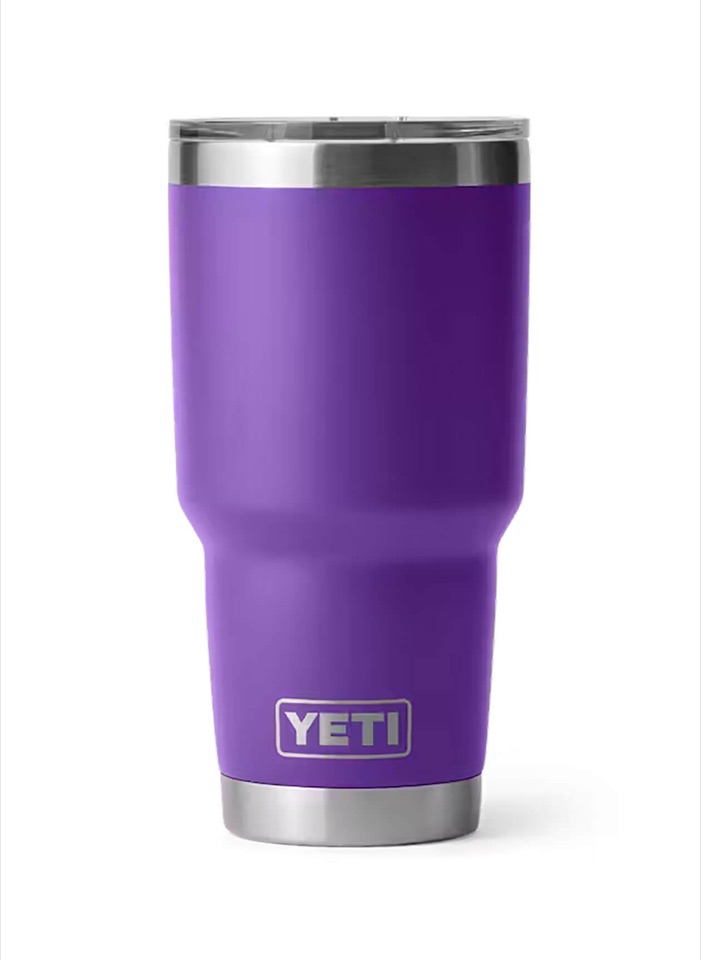 YETI YRAM30 Rambler 30 oz Tumbler · Pace Purple · Supplier photo