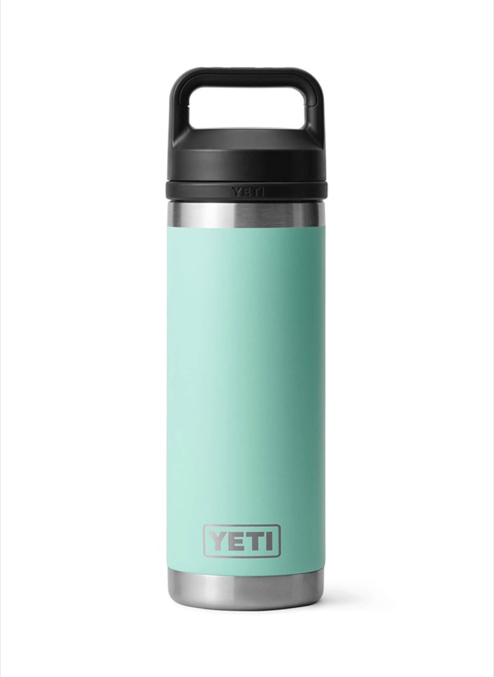 YETI YRAMB18C Rambler Bottle 18 oz Chug · Seafoam · Supplier photo