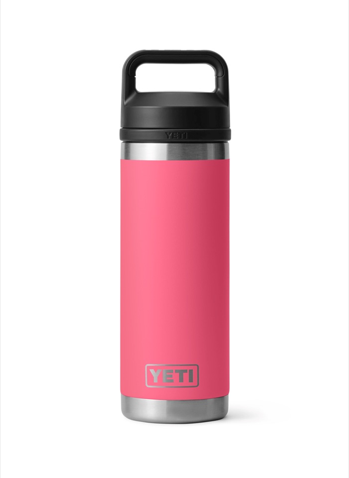 YETI YRAMB18C Rambler Bottle 18 oz Chug · Tropical Pink · Supplier photo