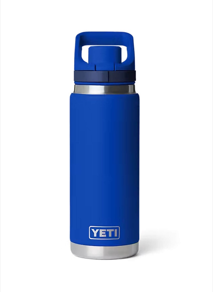 YETI YRAMB26C Rambler Bottle 26 oz Chug · Royal Blue · Supplier photo