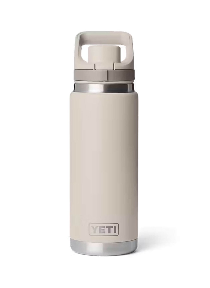 YETI YRAMB26C Rambler Bottle 26 oz Chug · Cape Taupe · Supplier photo