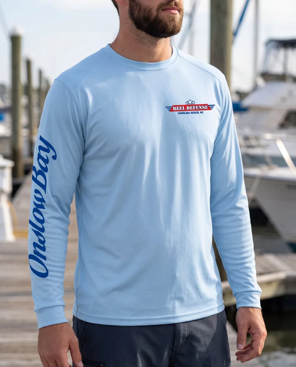 Supplied example of Custom performance long sleeve; pictured artwork is not included