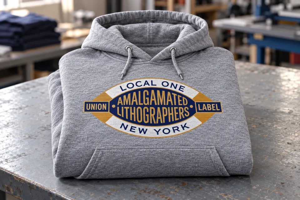 Illustrative union hoodie direction