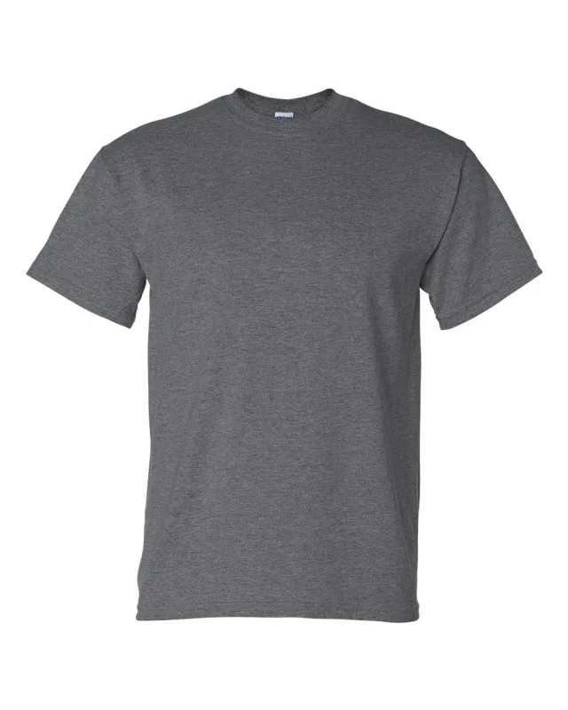 8000 Unisex DryBlend® T-Shirt · Dark Heather · front · Garment reference