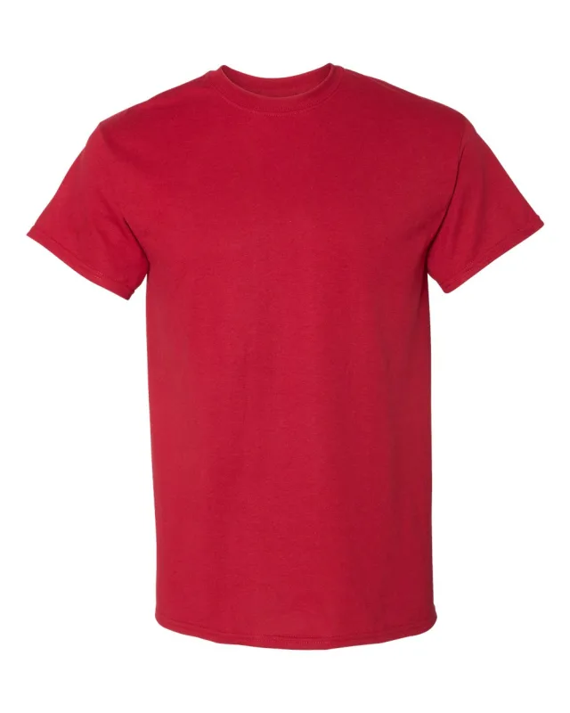 8000 Unisex DryBlend® T-Shirt · Scarlet Red · front · Garment reference
