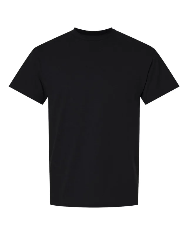 8000 Unisex DryBlend® T-Shirt · Black · front · Garment reference