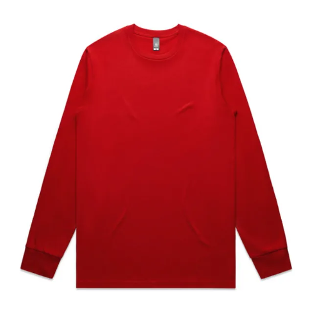Staple L/S Tee | 5020 · RED · Supplier photo