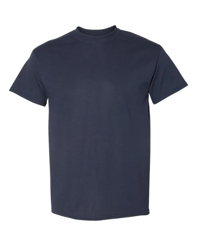 8000 Unisex DryBlend® T-Shirt · Dark Navy · front · Garment reference