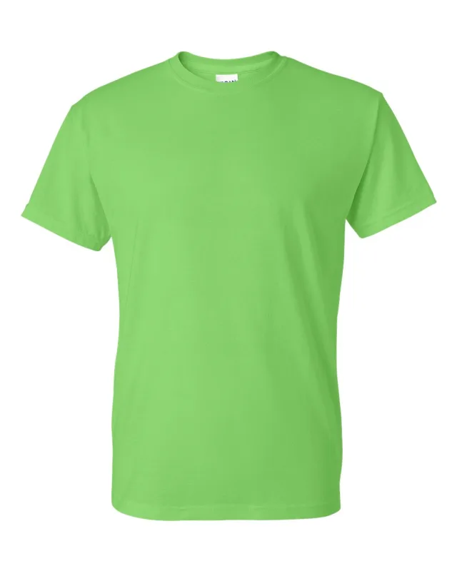 8000 Unisex DryBlend® T-Shirt · Lime · front · Garment reference