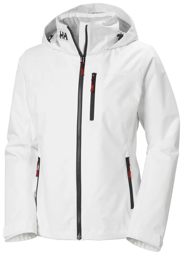 Helly Hansen Women's Crew Hooded Midlayer Jacket 2.0 · White · Supplier photo