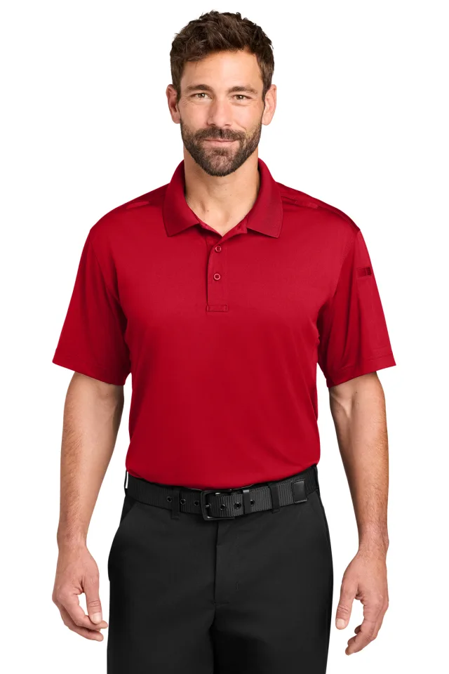 CornerStone® Workwear Pro Tactical Polo · Red · front · Garment reference