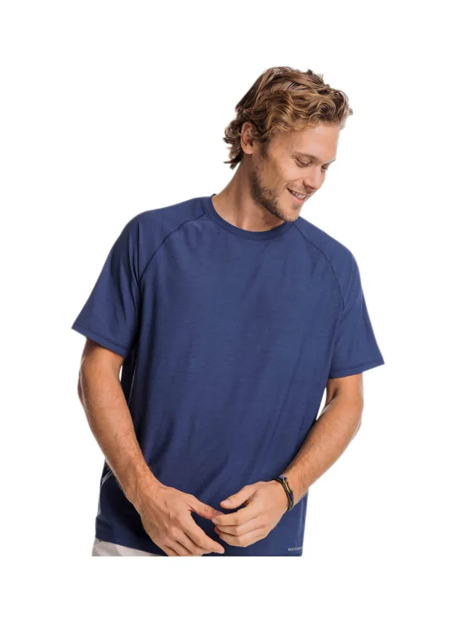 Southern Tide Men's Brrr-illiant Performance T-Shirt · Nautical Navy · Supplier photo