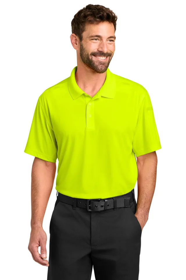 CornerStone® Workwear Pro Tactical Polo · Safety Yellow · front · Garment reference